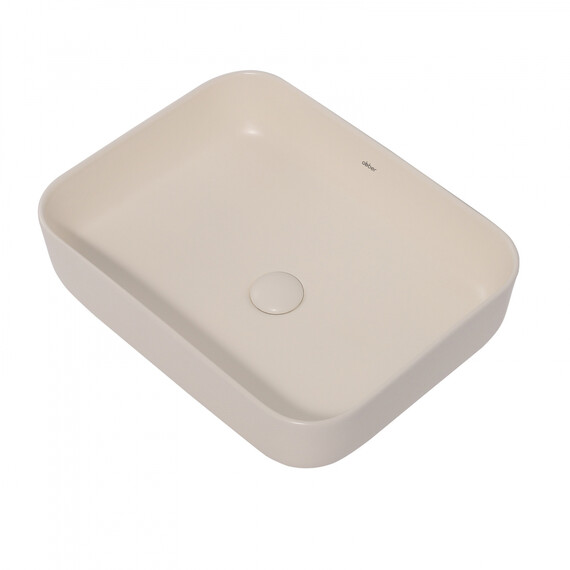 Раковина-чаша Abber Rechteck 50 см AC2202MBE, светло-бежевый матовый фото 2