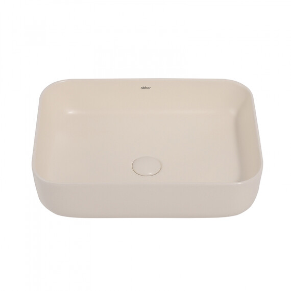 Раковина-чаша Abber Rechteck 50 см AC2202MBE, светло-бежевый матовый фото 3