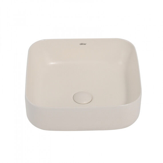 Раковина-чаша Abber Rechteck 38 см AC2211MBE, светло-бежевый матовый фото 2