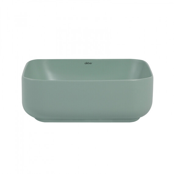 Раковина-чаша Abber Rechteck 38 см AC2211MCG, светло-зеленый матовый фото 3