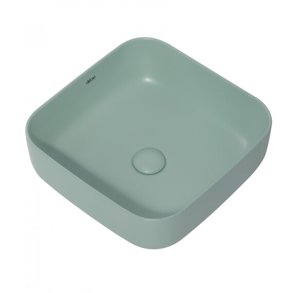 Раковина-чаша Abber Rechteck 38 см AC2211MCG, светло-зеленый матовый фото 4