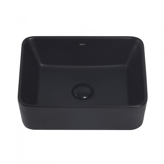 Раковина-чаша Abber Rechteck 48 см AC2213MB, черный матовый фото 2