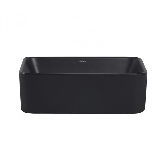 Раковина-чаша Abber Rechteck 48 см AC2213MB, черный матовый фото 3