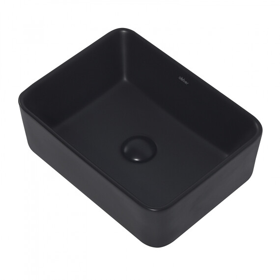 Раковина-чаша Abber Rechteck 48 см AC2213MB, черный матовый фото 4