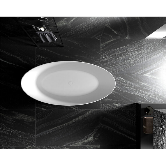 Ванна отдельностоящая Abber AB9374-1.8 180x85 см, Размер - мм: 1800x850 фото 10