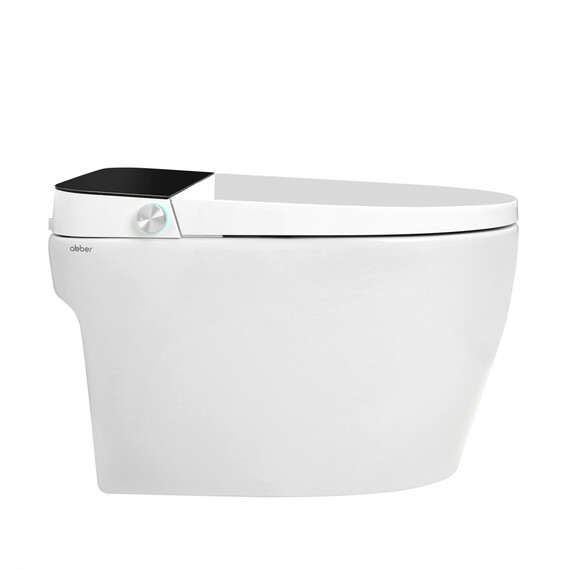 Унитаз-биде приставной электронный с импульсным смывом Abber Bequem AC1116S с крышкой микролифт фото 14