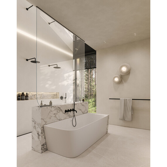 Ванна каменная Abber Stein 170x75 см AS9621-1.7 R фото 8