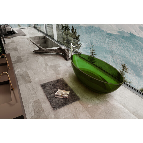 Ванна прозрачная Abber Kristall 180x85 см AT9702Emerald, зеленый фото 3