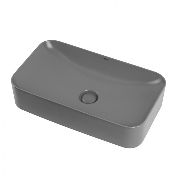 Раковина-чаша Abber Rechteck 60 см AC2204MG, серый матовый фото 2