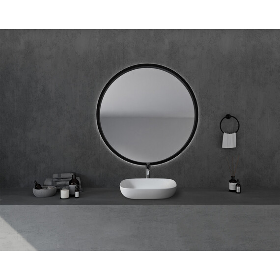 Раковина-чаша Abber Stein 60 см AS2620, белый матовый фото 2