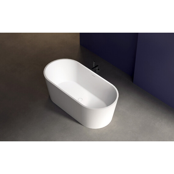 Ванна акриловая Abber 170x80 см AB9209MW, белый матовый фото 9