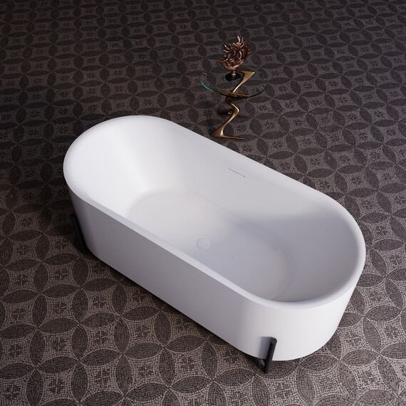 Ванна отдельностоящая Abber 170x75 см AB9443 фото 9