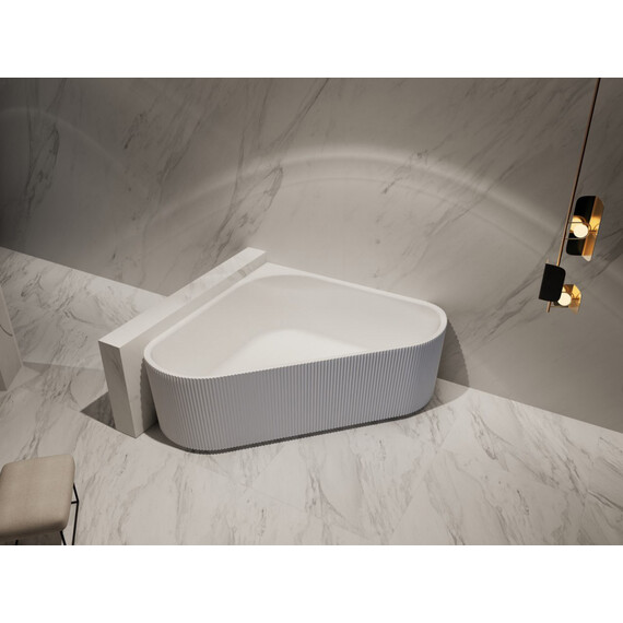 Ванна акриловая Abber 150x150 см AB9446MW, белый матовый фото 8