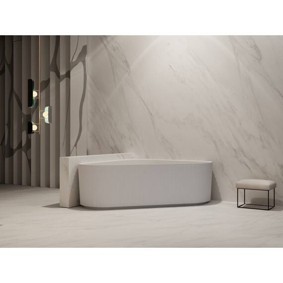 Ванна акриловая Abber 150x150 см AB9446MW, белый матовый фото 10