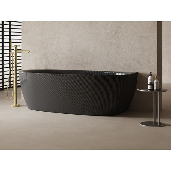 Ванна карбоновая Abber Karbon 170x80 см AK9004, чёрный фото 3