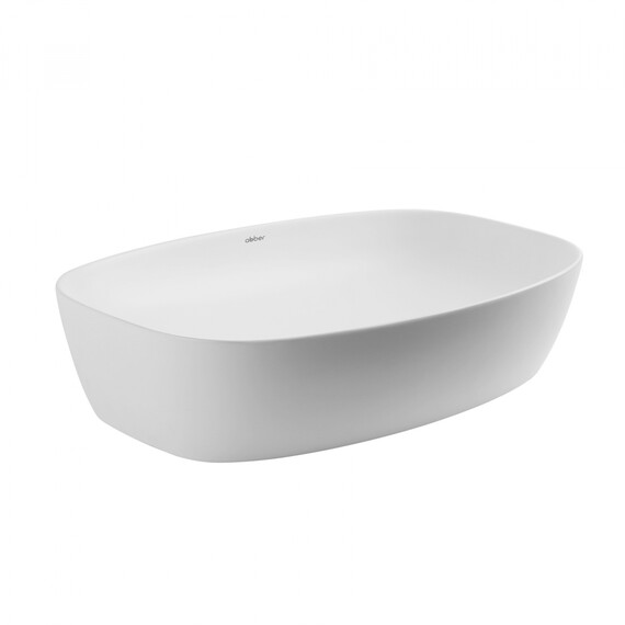 Раковина-чаша Abber Rechteck 60 см AC2206MW, белый матовый фото 2
