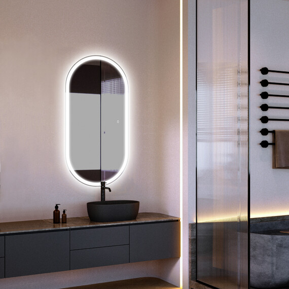 Зеркало Abber Kontur 50 см AG6303S-1.0 фото 2