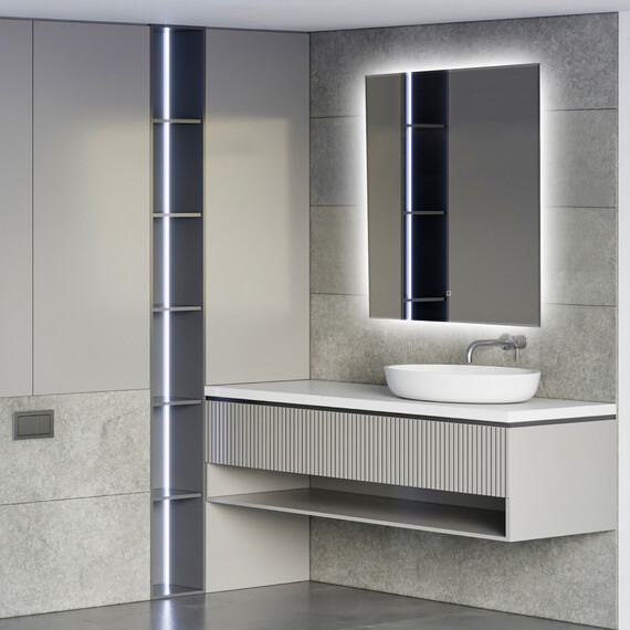 Зеркало Abber See 60 см AG6103S-0.6 фото 2