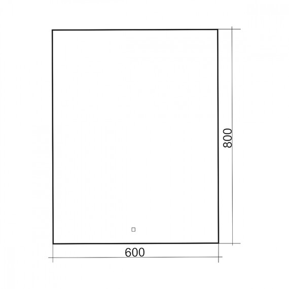 Зеркало Abber See 60 см AG6103S-0.6 фото 3
