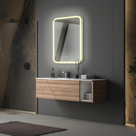 Зеркало Abber See 55 см AG6106S фото 2