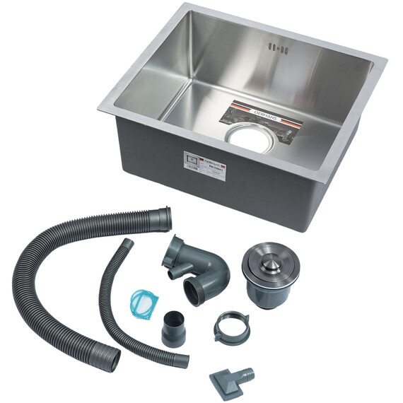 Кухонная мойка Gerhans K35043 1 мм, нержавеющая сталь фото 14