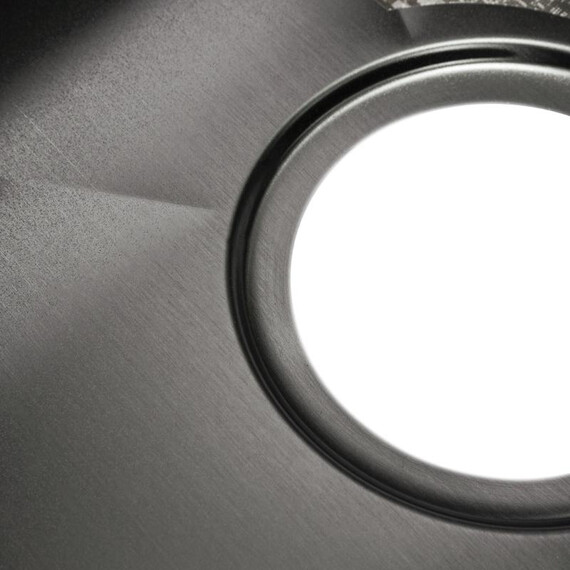 Кухонная мойка Gerhans K36045B 1 мм, PVD графит, Цвет производителя: графит фото 11