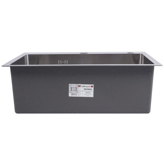 Кухонная мойка Gerhans K36045 1 мм, нержавеющая сталь, Цвет производителя: нержавеющая сталь фото 9