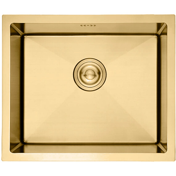 Кухонная мойка Gerhans K35043G 1 мм, золото фото 2