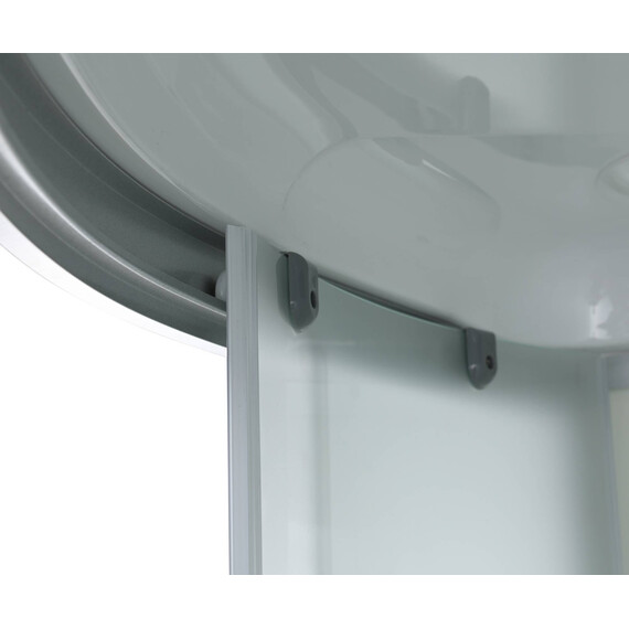 Гидробокс Avacan 100x100 см C2010LED, хром/матовое (безсиликоновая сборка) фото 18