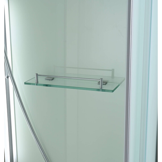 Гидробокс Avacan 120x80 см C2012RLED, хром/матовое (безсиликоновая сборка) фото 10