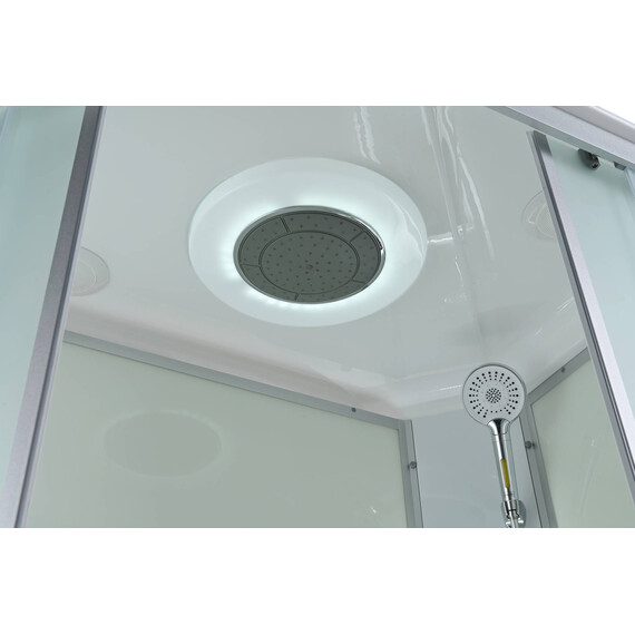 Гидробокс Avacan 120x80 см C2012RLED, хром/матовое (безсиликоновая сборка) фото 8