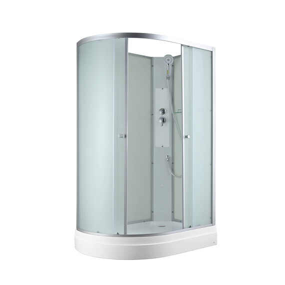 Душевая кабина Avacan 120x80 см C2012RN, хром/матовое (безсиликоновая сборка) фото 