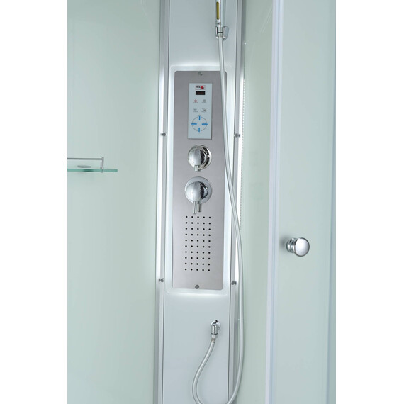 Гидробокс Avacan 80x80 см C2080LED, хром/матовое (безсиликоновая сборка) фото 7