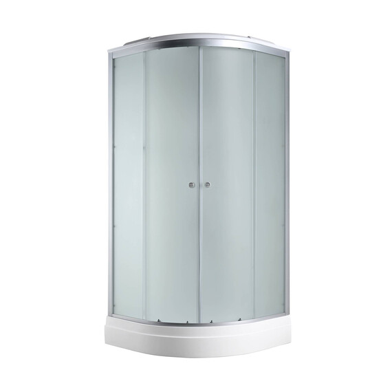 Гидробокс Avacan 80x80 см C2080LED, хром/матовое (безсиликоновая сборка) фото 3