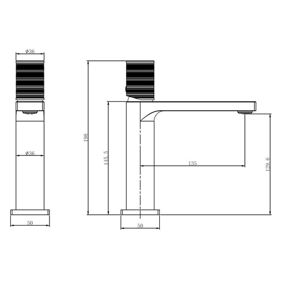 Смеситель для раковины Vincea Domus VBF-5DM01CH фото 3