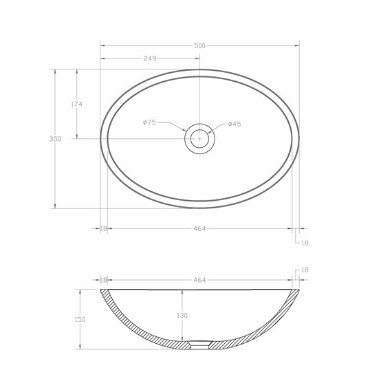 Раковина-чаша прозрачная Abber Kristall 50 см AT2802Vesuvian, оливковый фото 4