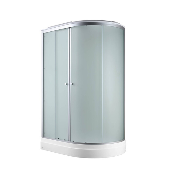 Гидробокс Avacan 120x80 см C2012LLED, хром/матовое (безсиликоновая сборка) фото 3