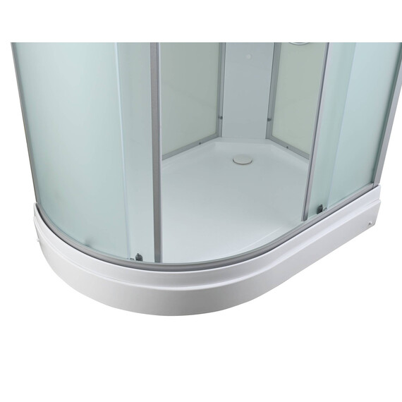 Гидробокс Avacan 120x80 см C2012RLED, хром/матовое (безсиликоновая сборка) фото 13