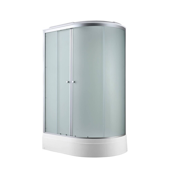 Гидробокс Avacan 120x80 см C3012LLED, хром/матовое (безсиликоновая сборка) фото 3