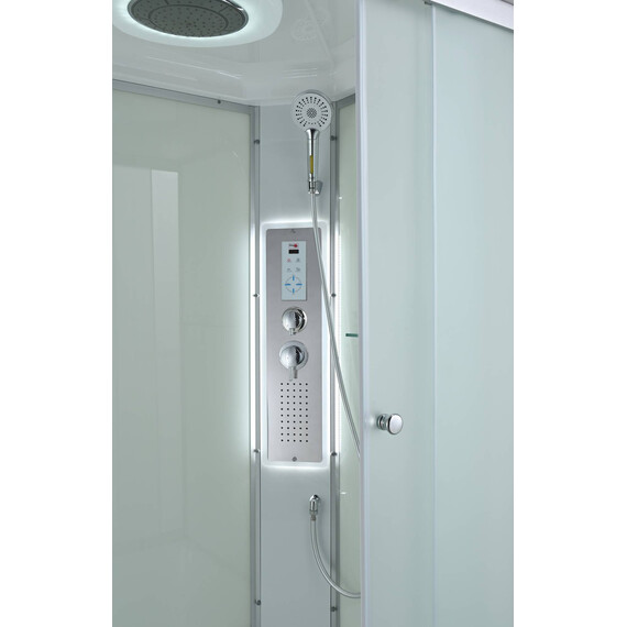 Гидробокс Avacan 120x80 см C3012LLED, хром/матовое (безсиликоновая сборка) фото 8