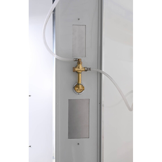 Душевая кабина Avacan 120x80 см C3012LN, хром/матовое (безсиликоновая сборка) фото 6