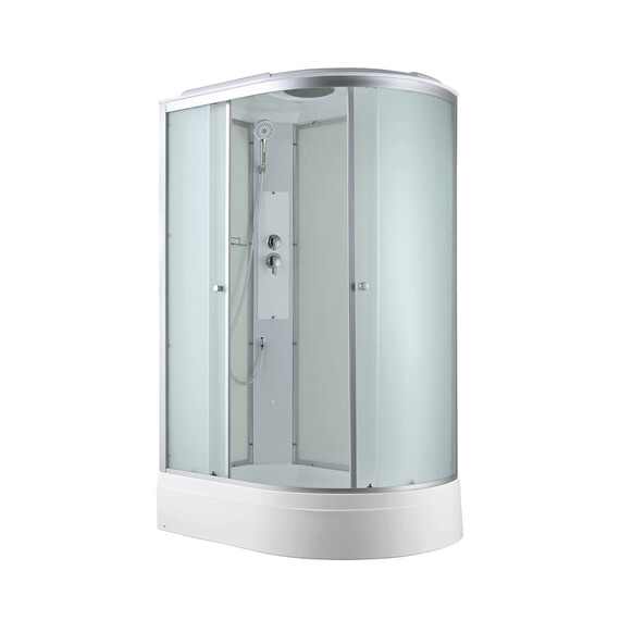 Душевая кабина Avacan 120x80 см C3012L, хром/матовое (безсиликоновая сборка) фото 