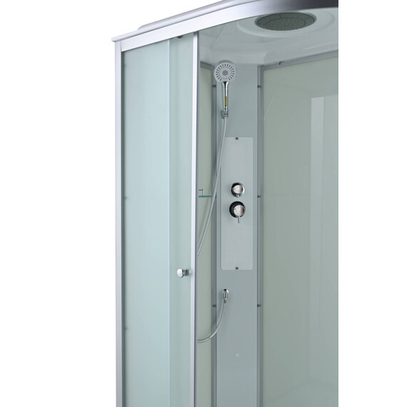 Душевая кабина Avacan 120x80 см C3012L, хром/матовое (безсиликоновая сборка) фото 4