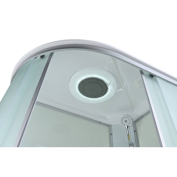 Гидробокс Avacan 120x80 см C3012RLED, хром/матовое (безсиликоновая сборка) фото 12