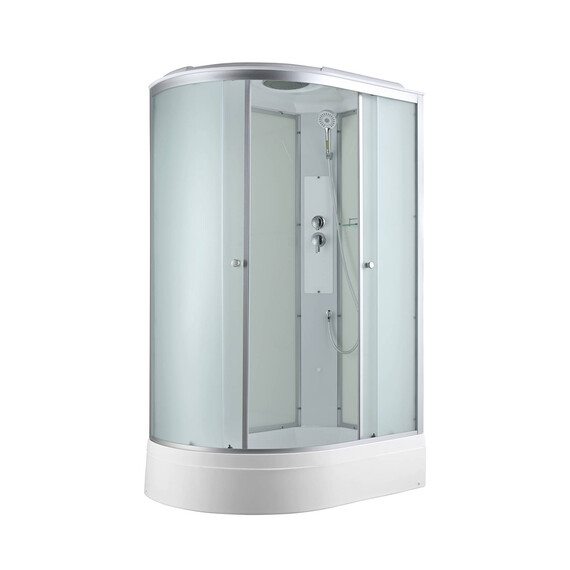 Душевая кабина Avacan 120x80 см C3012R, хром/матовое (безсиликоновая сборка) фото 