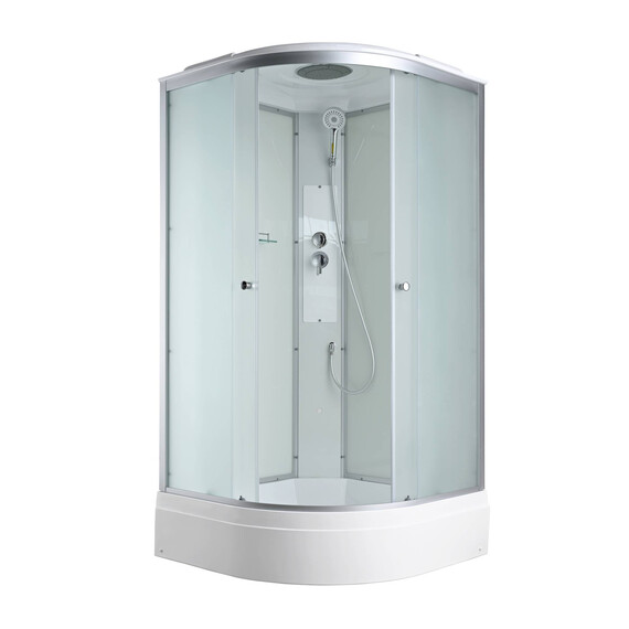Душевая кабина Avacan 90x90 см C3090, хром/матовое (безсиликоновая сборка) фото 