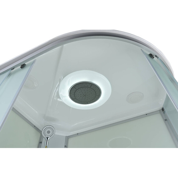 Гидробокс Avacan 120x80 см C5012LLED, хром/матовое (безсиликоновая сборка) фото 11