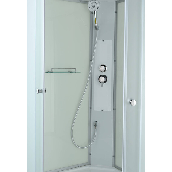 Душевая кабина Avacan 120x80 см C5012LN, хром/матовое (безсиликоновая сборка) фото 5