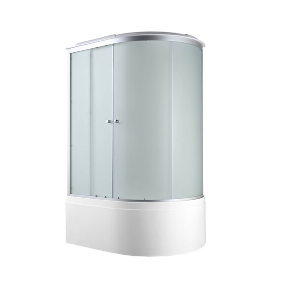 Душевая кабина Avacan 120x80 см C5012LN, хром/матовое (безсиликоновая сборка) фото 3