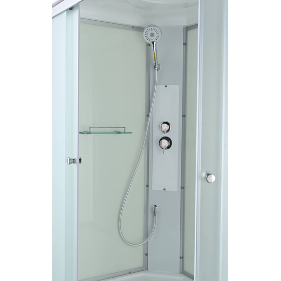 Душевая кабина Avacan 120x80 см C5012L, хром/матовое (безсиликоновая сборка) фото 5